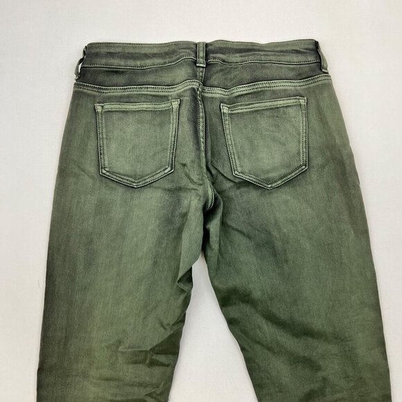 Maurices Womens Mid Rise Skinny Pants Green Size Medium Regular Stretch - Picture 6 of 8
